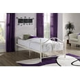 thumbnail image 1 of DHP Bombay White Metal Bed, 1 of 4