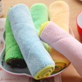 thumbnail image 4 of Workhe 2pcs Kitchen Dish Washing Using micro fiber Towel Micro Fiber Cleaning Cloth Rags Water Absorbing Heat Resistant, 4 of 9