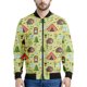 thumbnail image 3 of Chaqueta con cremallera para acampar con dibujos animados para hombres y niños, abrigo con estampado 3D, chaquetas casuales con cremallera para la calle, sudadera tipo bombardero para primavera y otoñ, 3 of 5