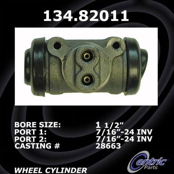 Centric 134.82011 - Premium Rear Drum Brake Wheel Cylinder