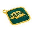 thumbnail image 4 of Camco Life Is Better at the Campsite Oven Mitt and Pot Holder | Cotton, Green/Yellow Camper/RV Theme (53124), 4 of 4