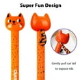 thumbnail image 3 of 8 Pcs Dog Cat Pens Gel Ink Pens Retractable Pens Cute Dog Cat Pen Funny 0.5mm Ballpoint Pens Office Home Supplies for Women Men, 3 of 7