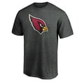 thumbnail image 2 of Men's Fanatics Heather Charcoal Arizona Cardinals Primary Logo T-Shirt, 2 of 3