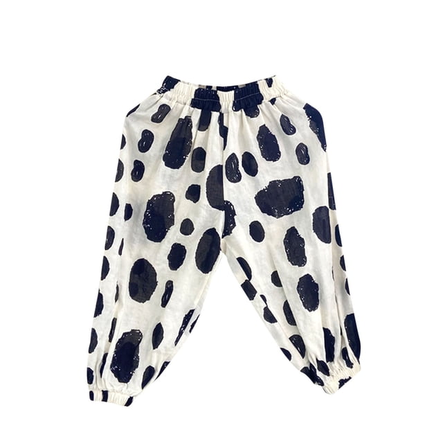 QIPOPIQ Pantalon Ample pour Filles 1-6 Ans Liquidation