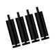 thumbnail image 1 of 4 patas para muebles, patas de sofá, resistentes y resistentes al óxido, patas de repuesto ajustables. negro 18cm, 1 of 9