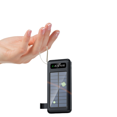 thumbnail image 2 of Banco de energía solar, Banco de energía de cargador solar portátil de 20000 mAh, Cargador de panel solar con 4 salidas de carga rápida, Cargador de teléfono solar inalámbrico, 2 of 5