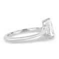 thumbnail image 3 of ESTE ORIGIN 2.00Ct IGI Certified Pear Cut Lab-Grown Diamond Engagement Ring - Accent Diamonds in 14K White Gold for Women US 8.5, 3 of 7