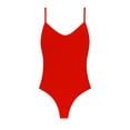 thumbnail image 4 of Modal - Red | Womens Bodysuit, 4 of 5