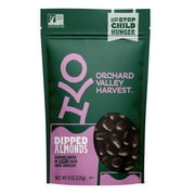 Orchard Valley Harvest Gluten Free Dark Chocolate Dipped Almonds, 8 oz Bag