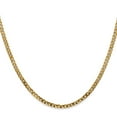 thumbnail image 2 of Primal Gold 10 Karat Yellow Gold 2.9mm Flat Beveled Curb Chain, 2 of 4