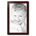 thumbnail image 2 of ArtToFrames 15x25" Matte mahogany Diploma Picture Frame, Brown Wood Poster Frame, with Regular Acrylic and 2 (FBPL-5108), 2 of 7