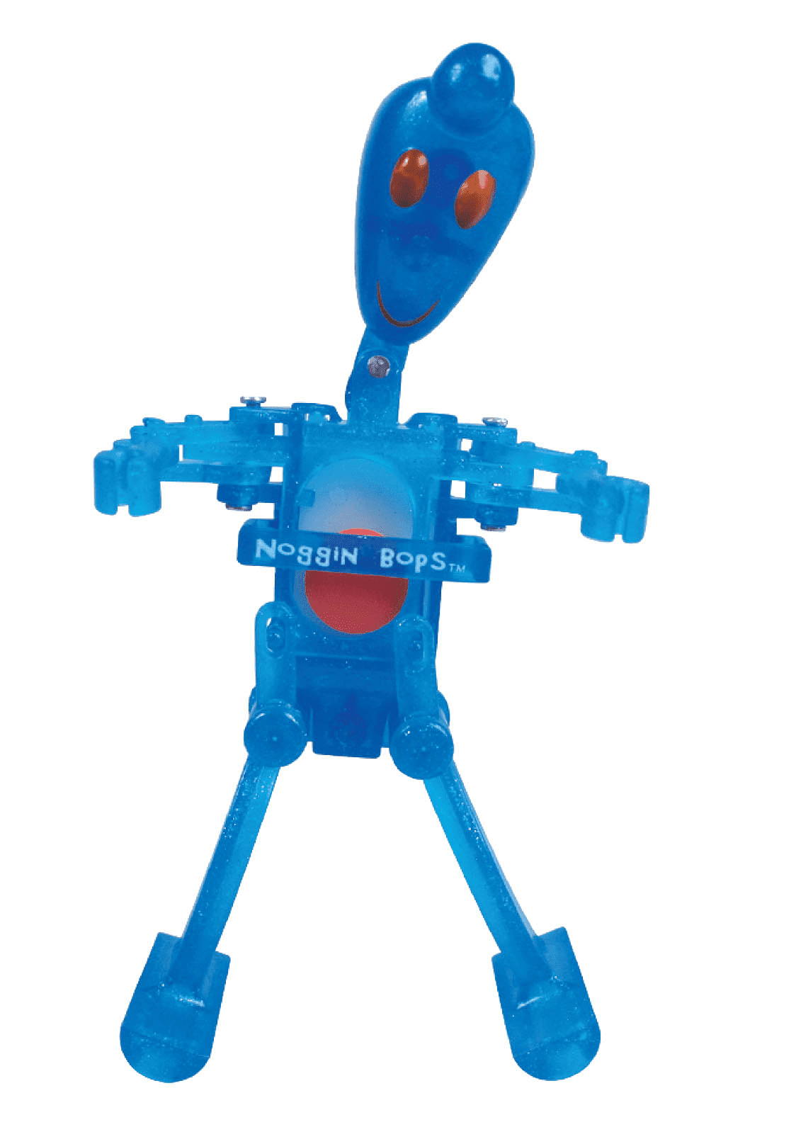Noggin Bops Mini Wind Up Toy Jack-o-bop Spookies - Halloween