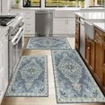 thumbnail image 6 of Farmhouse Kitchen Rugs Set 3 Piece, Boho Kitchen Mats for Floor, Non-Slip Kitchen Rug Waterproof Mats for Kitchen, Runner Rugs for Hallway Laundry Holiday Sink Decor, 6 of 12