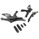 thumbnail image 5 of Reposapiés traseros ajustables de carreras negros para BMW S1000RR M1000RR 2019-2024, 5 of 16