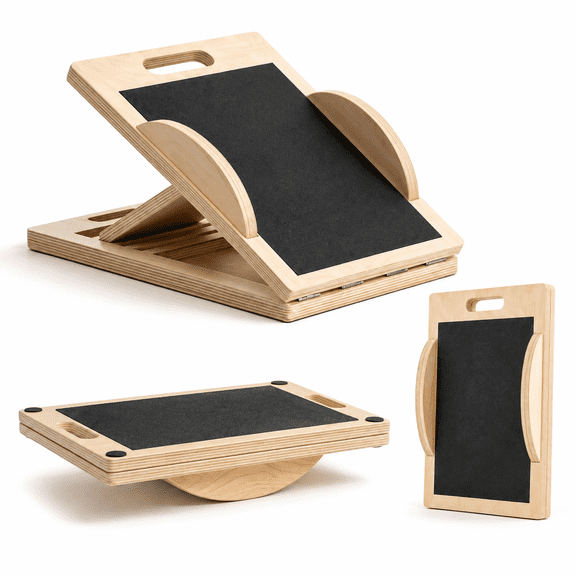 3-in-1 Wooden Slantd Stretcher & Balance