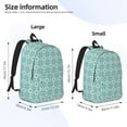 thumbnail image 2 of Rocae Blue Print for Canvas College Laptop Backpack for Men Women-Medium, 2 of 5