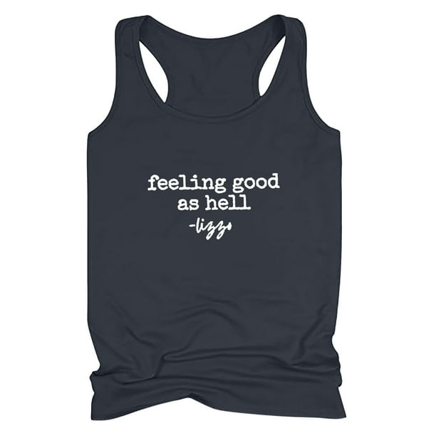 Camisetas sin mangas para beber para mujeres, niñas adultas, verano, playa, gráfico divertido, espalda cruzada, chaleco, blusa con refranes Fridja qr1195