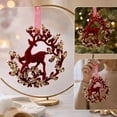 thumbnail image 4 of JHRGJIO Christmas Tree Hanging Ornaments, Xmas Holiday Decoration Accent, Festive Bauble Pendant Home Indoor Display Christmas Decorations Indoor Outdoor Winter Decor, 4 of 7