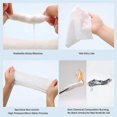 thumbnail image 2 of 100PCS Disposable Wash Face Towel,Clean Face Towel,Wash Facial Tissue, 2 of 5
