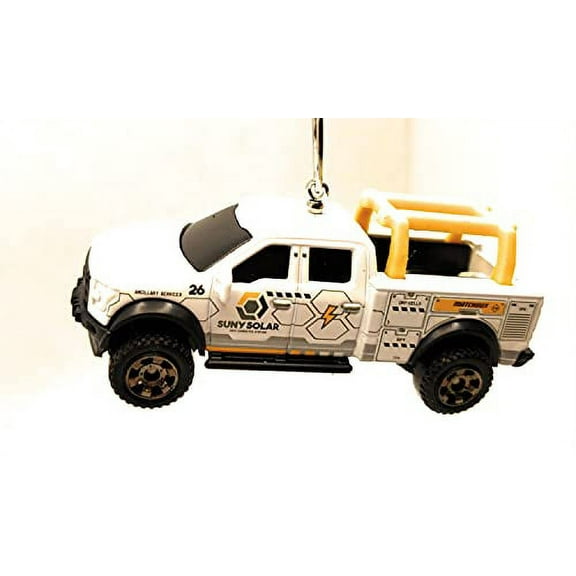 2015 Ford F-150 Solar Installation Truck Christmas Ornament 1:64