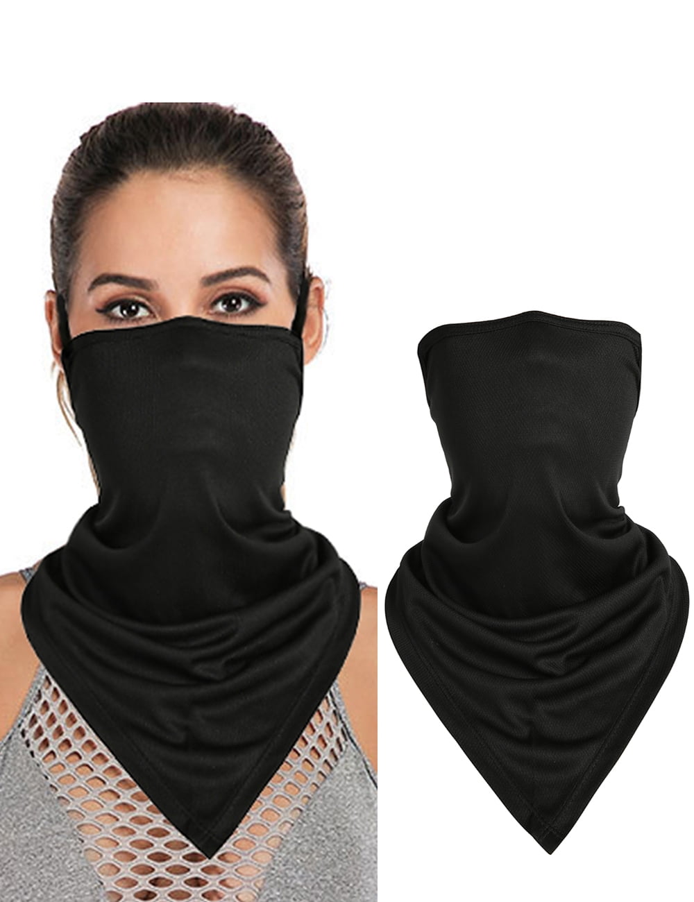 Zenbriele - Face Scarf Bandana Ear Loops Face Balaclava Neck Gaiters ...