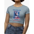 thumbnail image 3 of Political Humor Tee 2024 Crop Tee Women's, 3 of 4