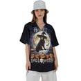 thumbnail image 4 of Happy Halloween Chesapeake Bay Retriever Witch Pumpkins Bats Hawaiian Shirt Breathable Summer Unisex Merch Chessie Dog Lover - 13012, 4 of 6