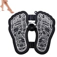 thumbnail image 2 of EMS Leg Reshaping Foot Massager with Remote Control, 6 Modes 15 lntensity Foot Circulation Massage Mat, USB Rechargeable Folding Portable Electric Massage Mat for Home and Office Use, 2 of 9