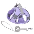 thumbnail image 7 of Miaocao Cute Plaid No Pull Dog Harness for Small Dogs Soft Mesh Small Dog Harness and Leash Set Easy Walk Step in Puppy Harness Vest Pet Cat Chihuahua Yorkie Shih Tzu Dog Harnesses (Blue,S), 7 of 7