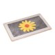 thumbnail image 1 of Billuyoard Alfombra de entrada de gran absorbencia con estampado de margaritas, alfombra antideslizante para baño Juegos de accesorios de baño Margarita amarilla gris, 1 of 6