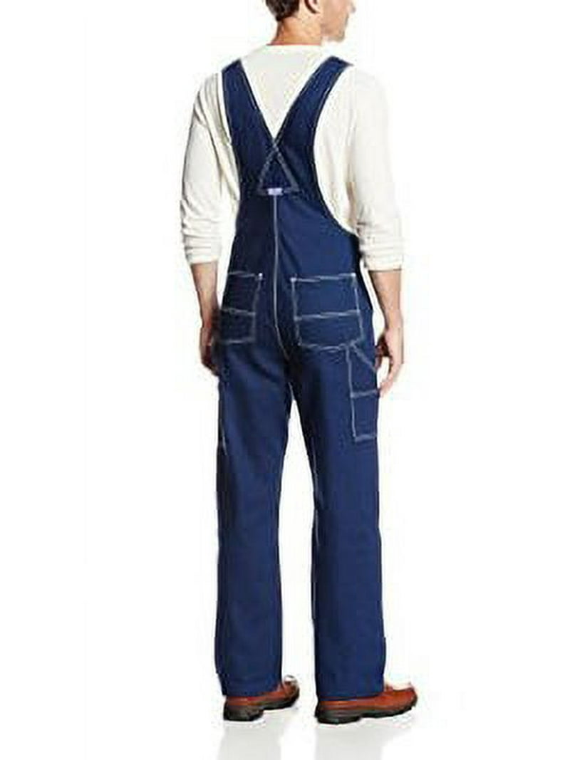 Big Smith Men's Work Denim Bib Overall, Rigid, Durable with