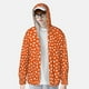 thumbnail image 2 of Fotbe Dots On Orange Background Chaqueta con Protección Solar UPF 50+ para Hombre y Mujer, Camisa con Capucha y Bolsillos-XX-Large, 2 of 7