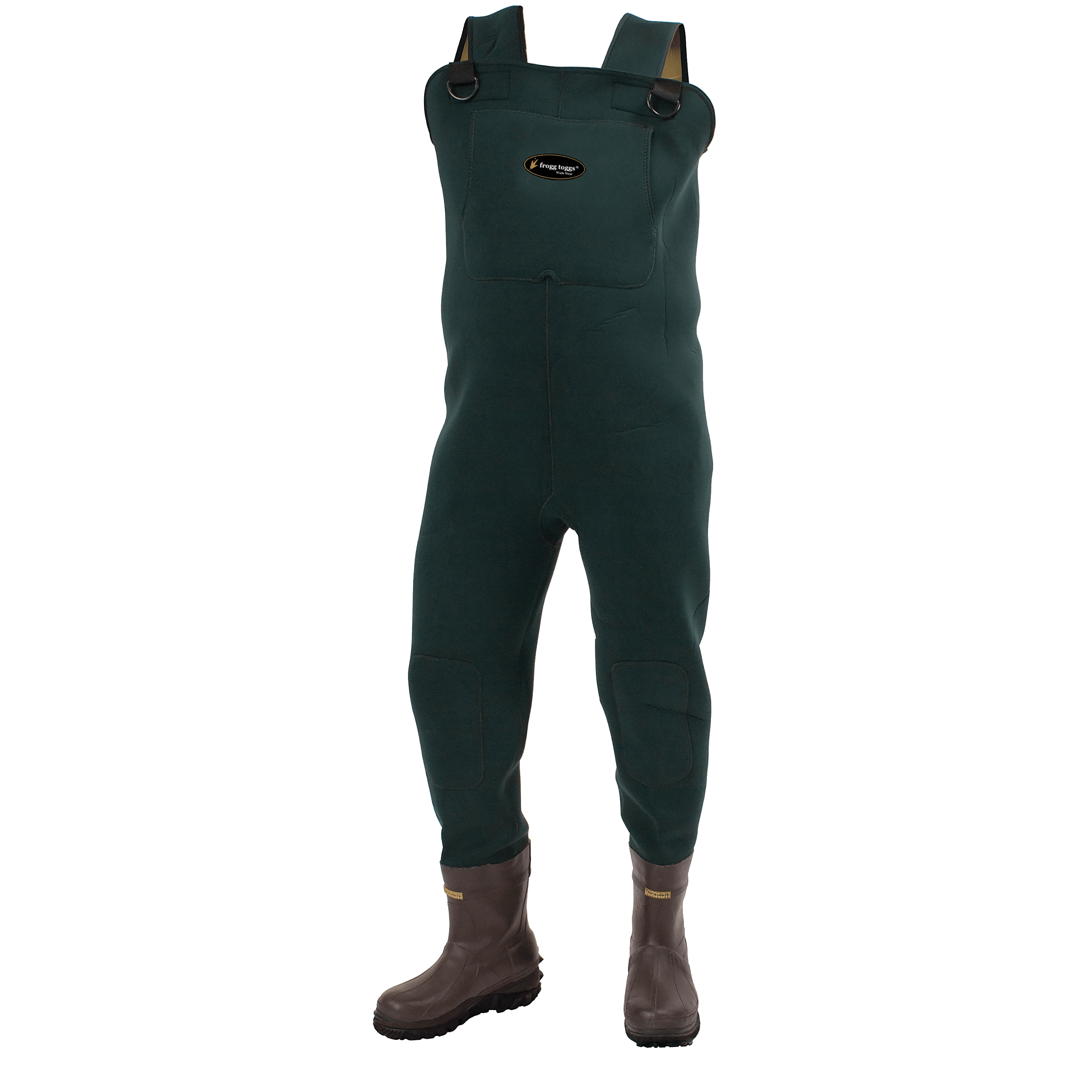 Shakespeare Sigma Nylon Chest Fishing Waders Cleated Sole Sizes 7 to12 Green 