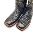 thumbnail image 4 of Men’s Leather Cowboy Boot Square Toe Embossed Python Print, 4 of 7