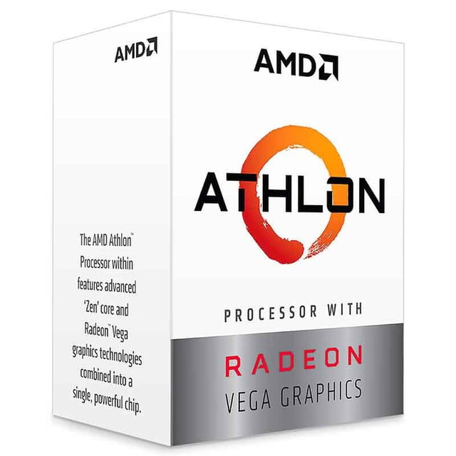 Procesador AMD ATHLON 3000G 3.5GHz Dual Core AM4 YD3000C6FHBOX AMD PROCESADORES YD3000C6FHBOX