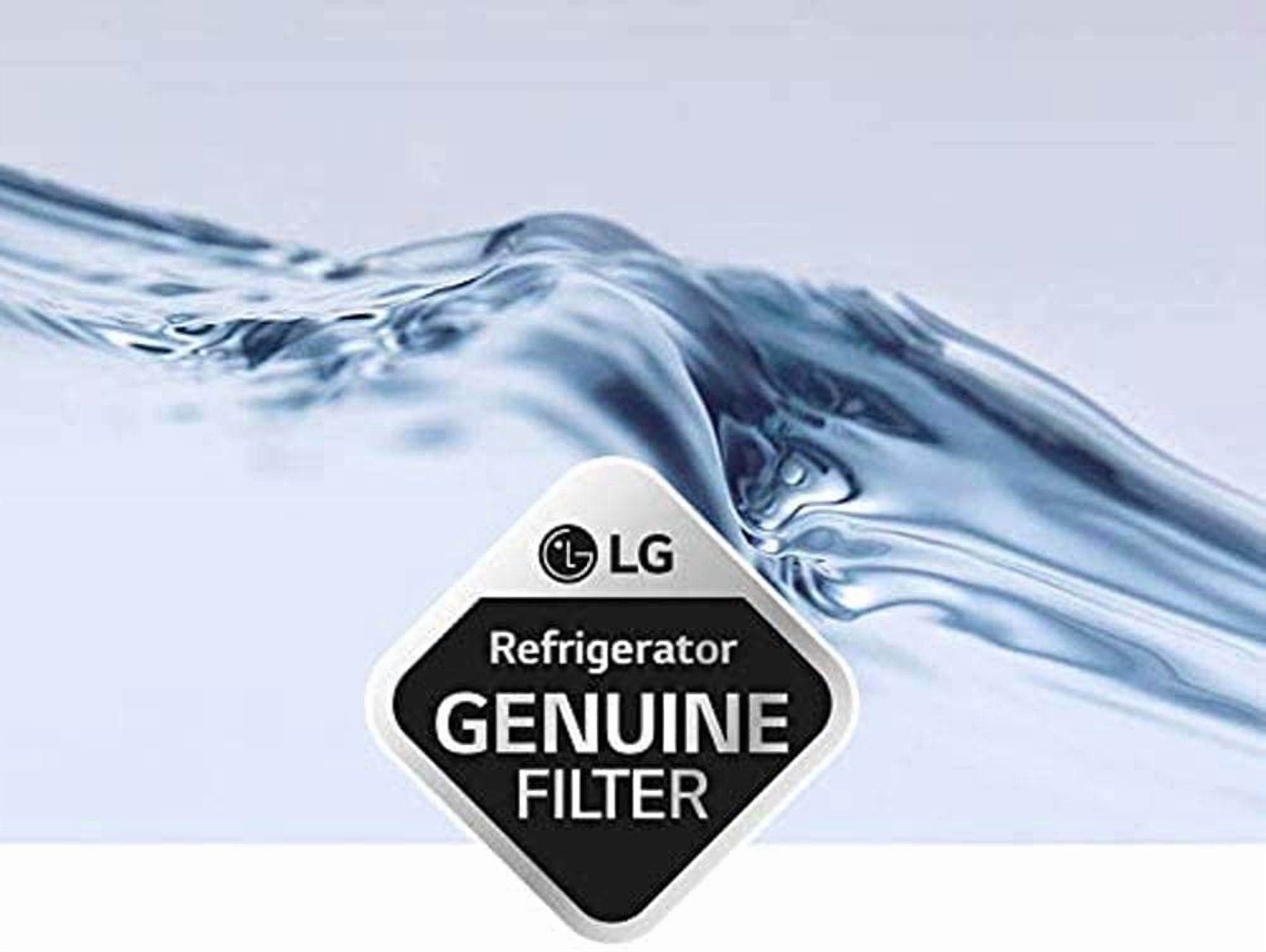 2-Pack LT700P Replacement Refrigerator Water Filter – NSF 42 & 53 Certified, Compatible For LG Fridge Water Filter, 6-Month / 200 Gallon, White