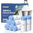 thumbnail image 1 of Bolsas de basura T.FORING con cordón de 6 galones, 240 unidades, 22,5 litros, 1 of 6