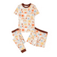 thumbnail image 1 of PatPat Pijamas de bambú para niños y niñas con estampado divertido (3 piezas, ajustados), 1 of 2