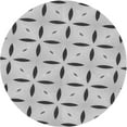 thumbnail image 1 of Ahgly Company Machine Washable Indoor Round Transitional Gray Area Rugs, 8' Round, 1 of 7