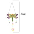 thumbnail image 2 of Atrapasueños DIY con pintura de diamantes, carillón de viento, colgante de cristal para colgar en la pared del hogar y el jardín, 2 of 5