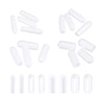 thumbnail image 1 of Tapones redondos de goma Uxcell 100pcs 3/32" 1/8" 5/32" 1/4" Protector blanco para tornillos y pernos, 1 of 5