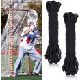 thumbnail image 1 of 2 Pcs 92ft 4mm Lacrosse Goal Net Lacing Cord Durable Lacing Rope Goal Net for Youth Collegiate, Easy Installation for Backyard, Garden, Playground, Soccer Goals Replacement Frame Not Included, 1 of 6