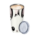 thumbnail image 2 of JEUXUS Cute Rabbit 20oz Car Straw Cup (with Straw) 304 Stainless Steel Reusable Cute Rabbit 20oz, 2 of 7