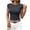 Dark Gray, variant on Staron Women's Casual Boat Neck Long Sleeve Top Solid Color Loose Fit Comfy Basic Shirt Blouse, Dark Gray S