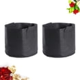 thumbnail image 3 of BESTONZON 2PCS 5 Gallon Aeration Pots Container Non-woven Plant Grow Bags with Strap Handles for Nursery Garden and Planting (Black), 3 of 6