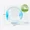 blue 18cm, variant on Hamster Exercise Ball Transparent Hamster Running Ball Wheel With Traction Rope For Small Animals Pet Supplies 14cm/18/cm