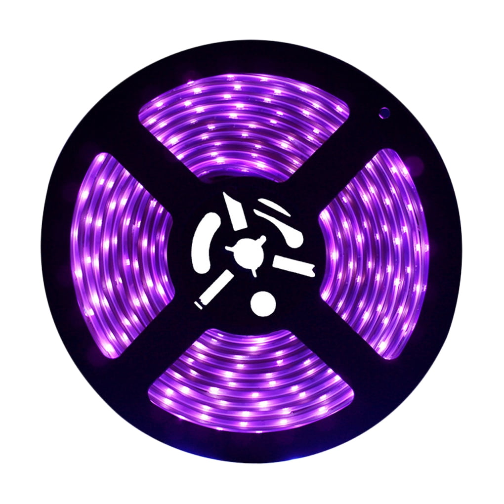 3.28ft ~65.6ft UV 395nm~400nm Purple 5050 LED Flexible Strips Light Bulb Plant 