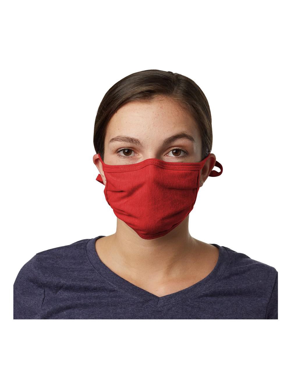 Hanes Adult X-Temp 2-Ply Adjustable Face Mask