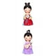 thumbnail image 1 of 2 piezas de muñecas chinas antiguas retro coleccionables, esculturas y adornos Con Abanico y Con Pipa, 1 of 9