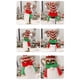 thumbnail image 5 of Yuarrent Funda para botella de vino, muñeca sin rostro, ropa de elfo, funda para botella de vino, sombrero de enano, decoración navideña para Kits de decoración para fiestas Verde, 5 of 6